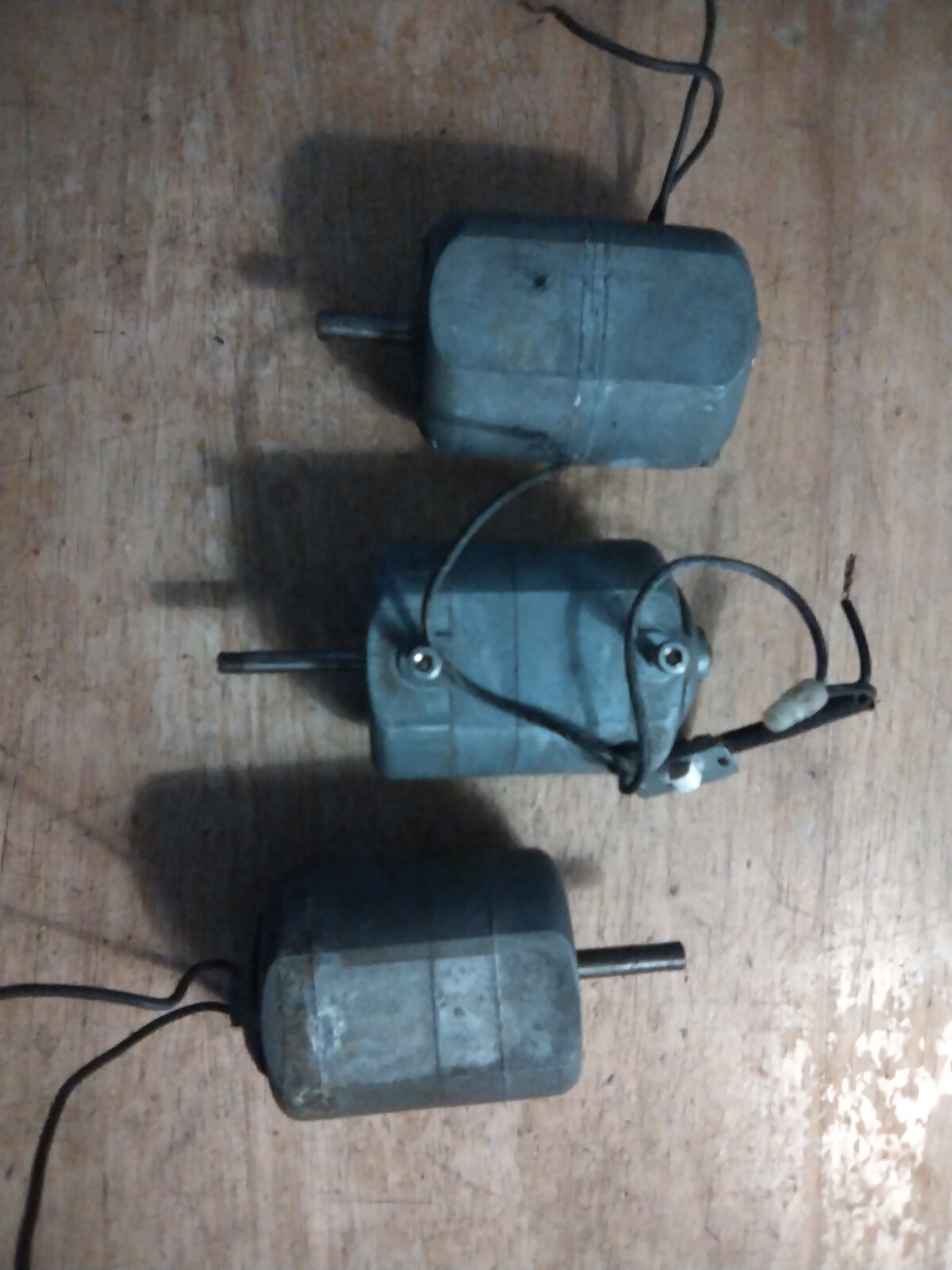 3 Vintage Electric Motor Sew Mach AC Mountable Multi Use Works, Mixed Models USA