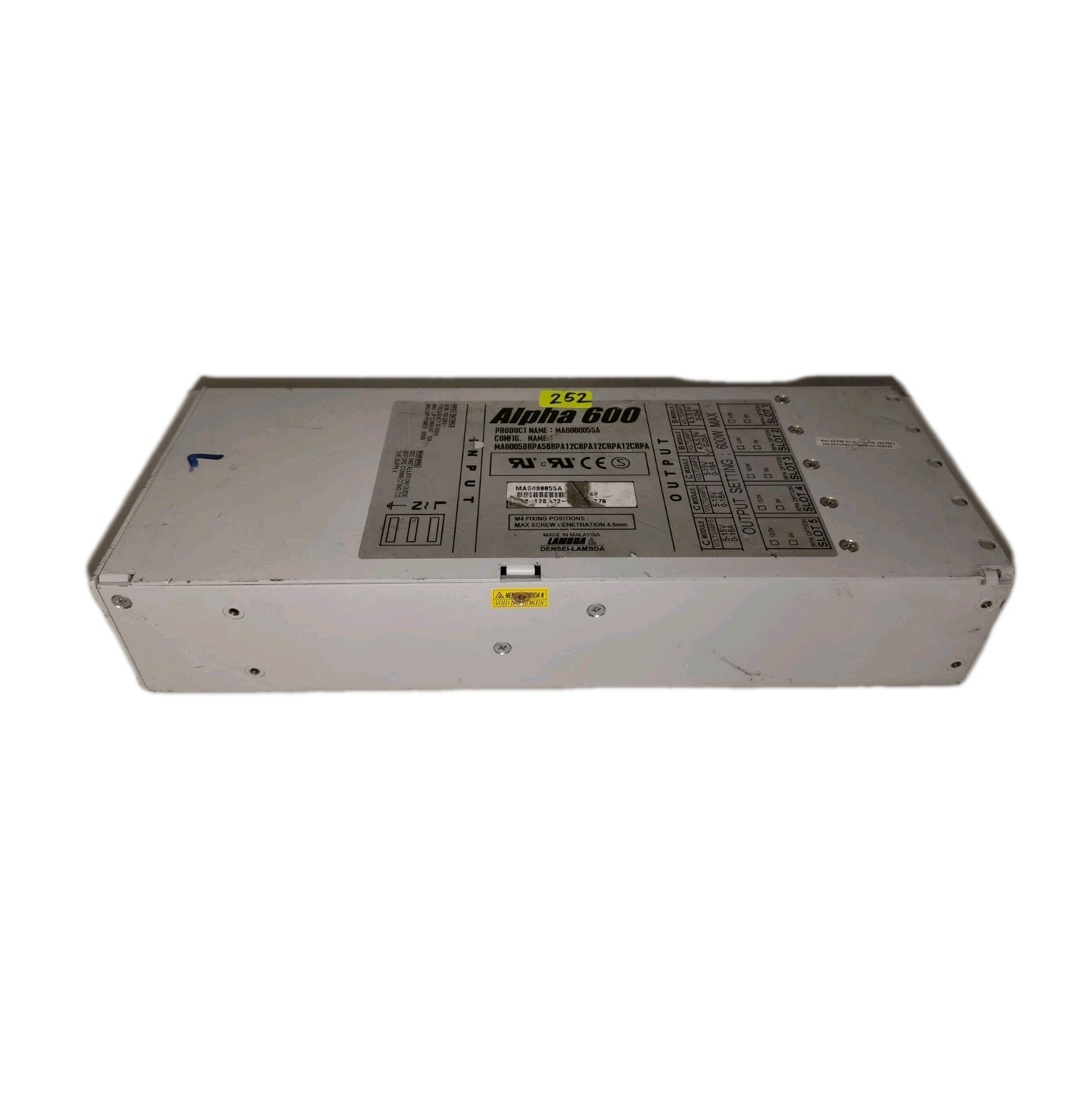 Densei-Lambda MA6000055A MA6005BRPA5BRPA12CRPA12CRPA12CRPA Power Supply