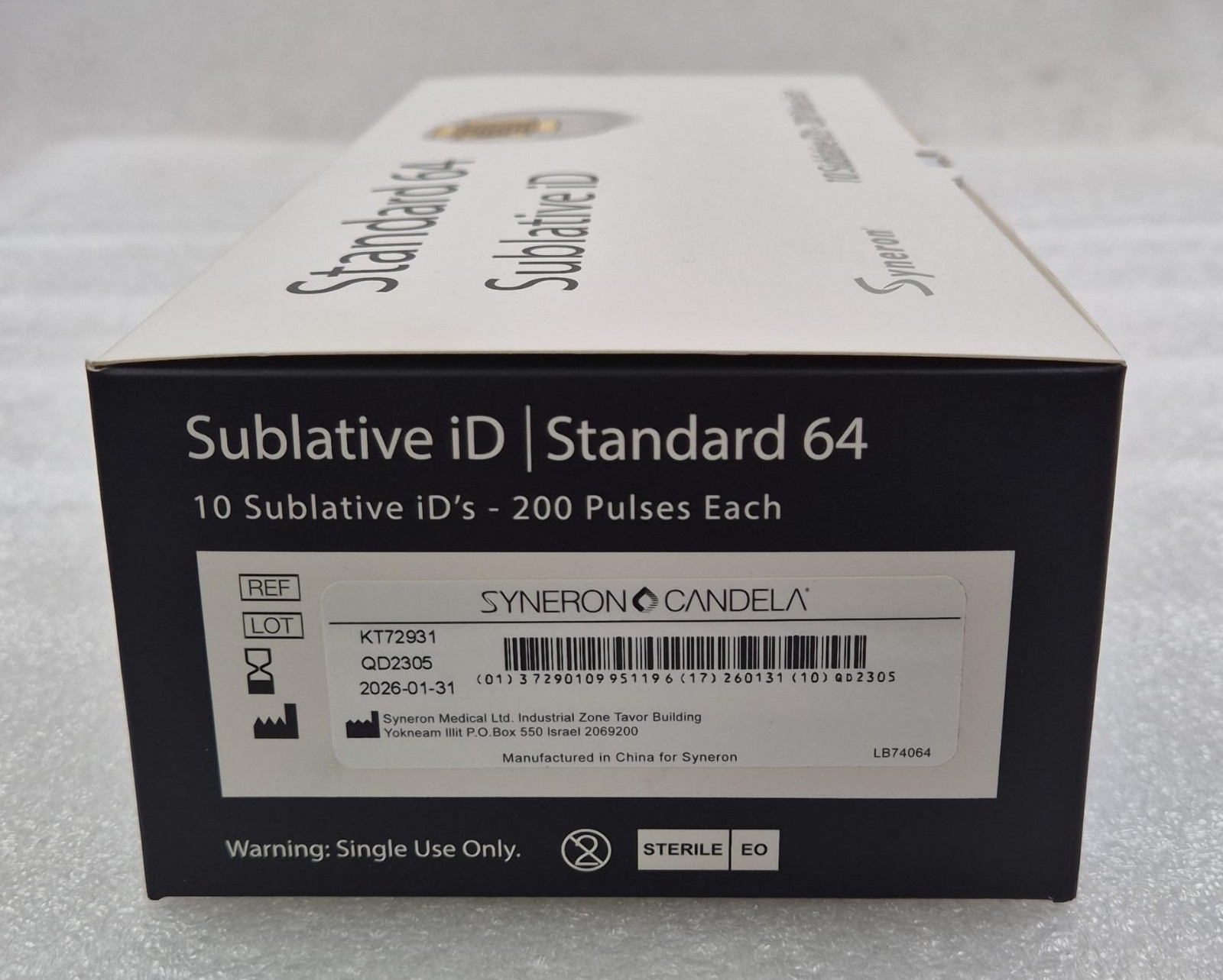 [10 PCS] Syneron Candela Sublative iD Standard 64 200 Pulses KT72931 Tip AS79333