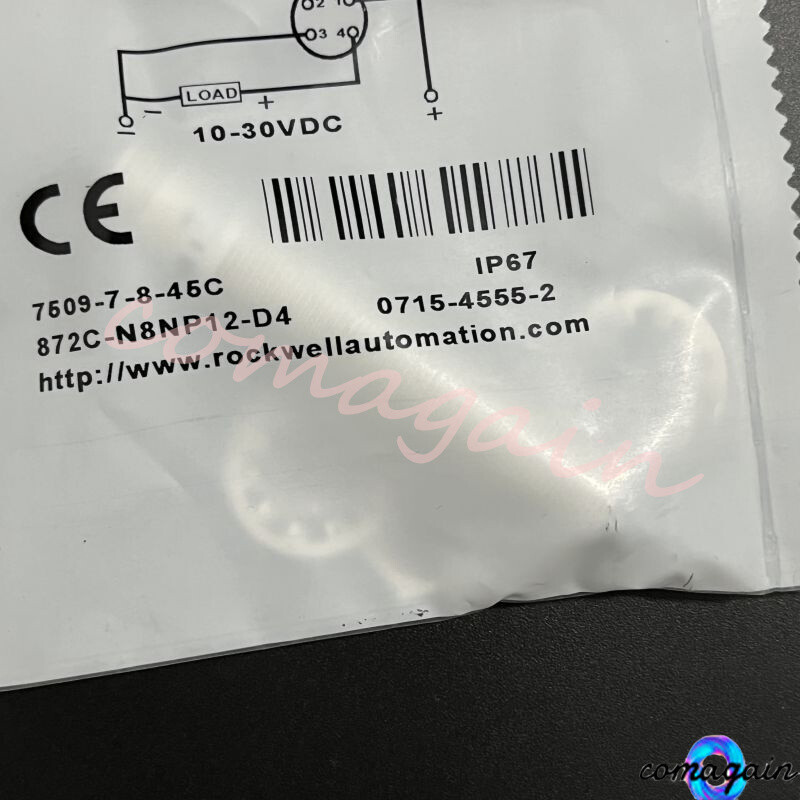 10-30VDC 200mA 8mm For Allen-Bradley 872C-N8NP12-D4 Inductive Proximity Sensor