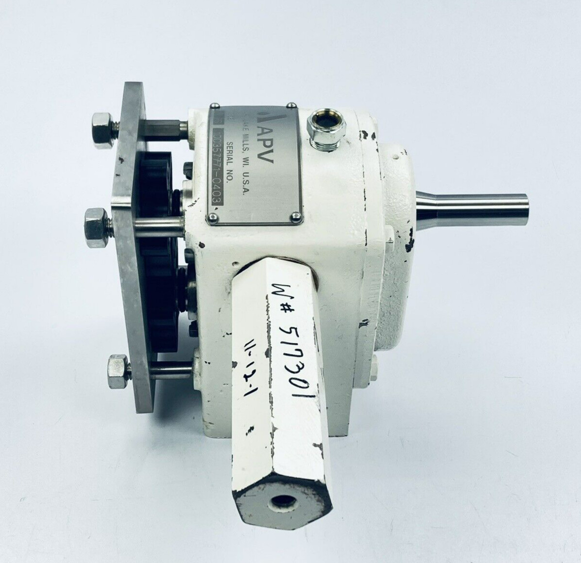 *FOR PARTS* SPX FLOW APV R1-TS POSITIVE DISPLACEMENT ROTARY PUMP 3/4″ SHAFT