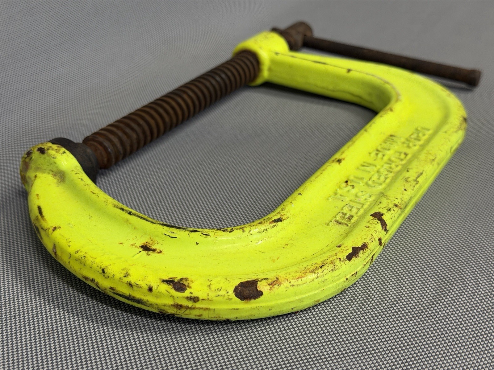 WILTON HI-Vis 406 406SF C-Clamp 6-1/16″ Drop Forged Steel 6600 lb 406-SF Safety