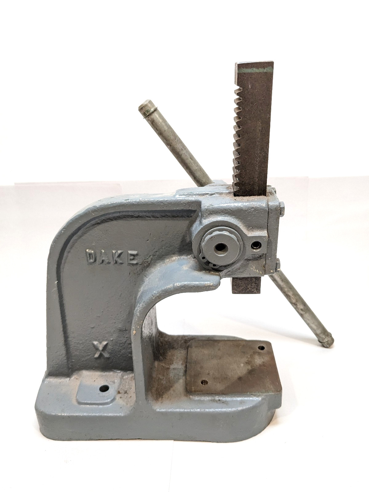 DAKE 1 Ton Arbor Press Model X USA Made Heavy Duty Bench Press Tool
