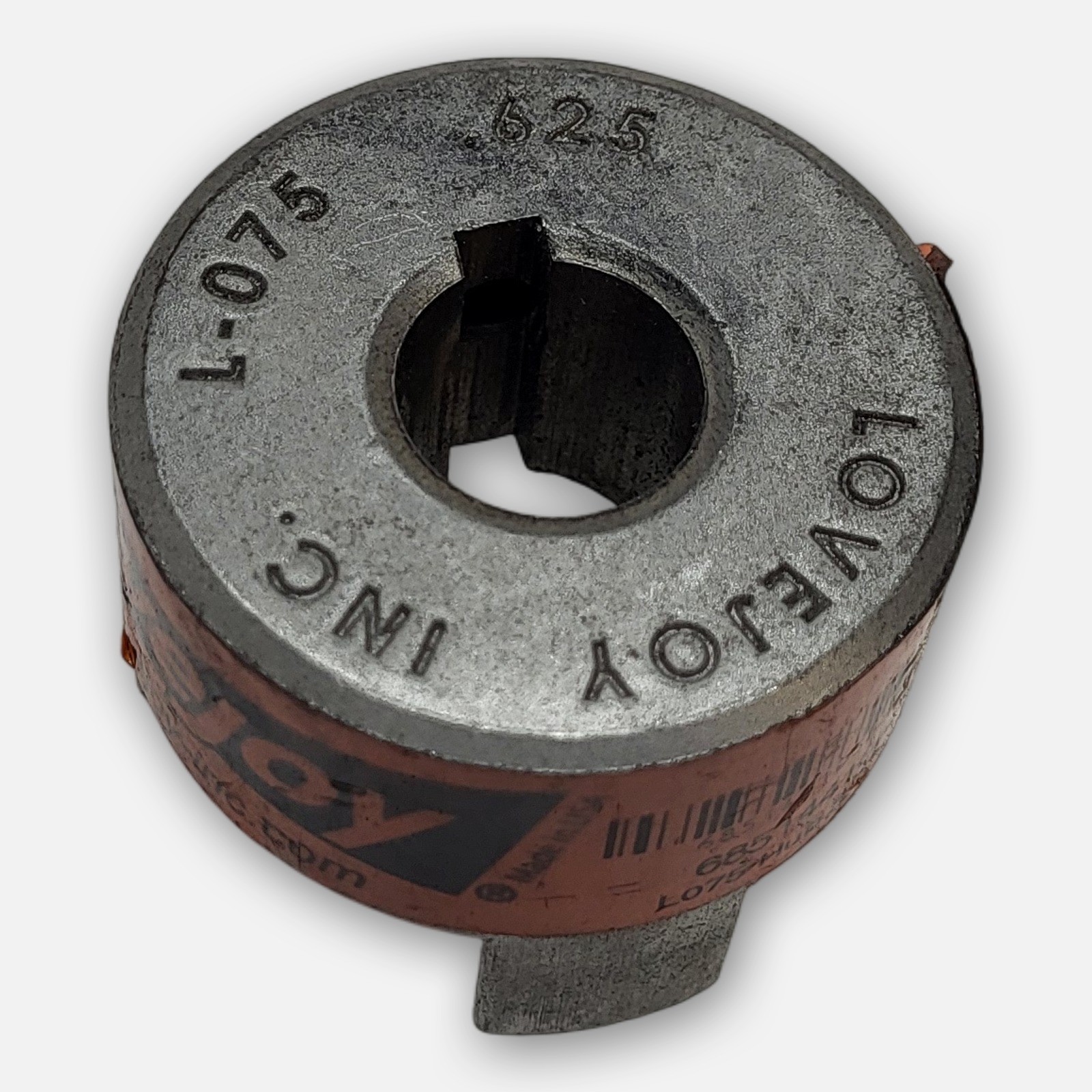 LOT OF 3 LOVEJOY L-075 JAW COUPLING HUB 5/8″ .625