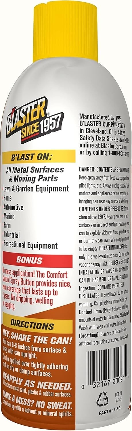 B’Laster Surface Shield Corrosion Protection Long-Lasting For Tools 12 oz 6 Pack