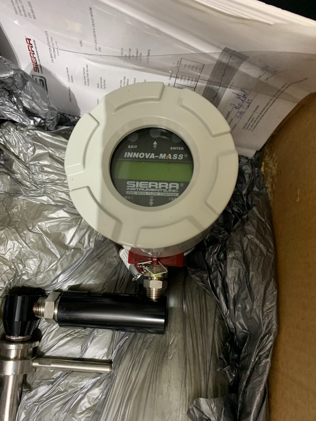 Sierra Vortex Volumetric And Mass Flow Meter 240-241 Series
