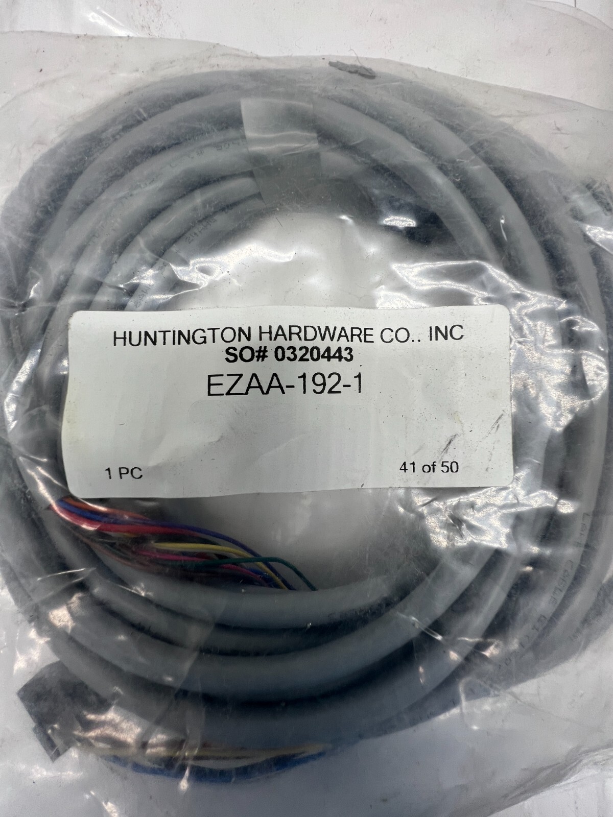 (QTY 2) Huntington Hardware EZAA-192-1 Wire Harness 192″ Length 0320443