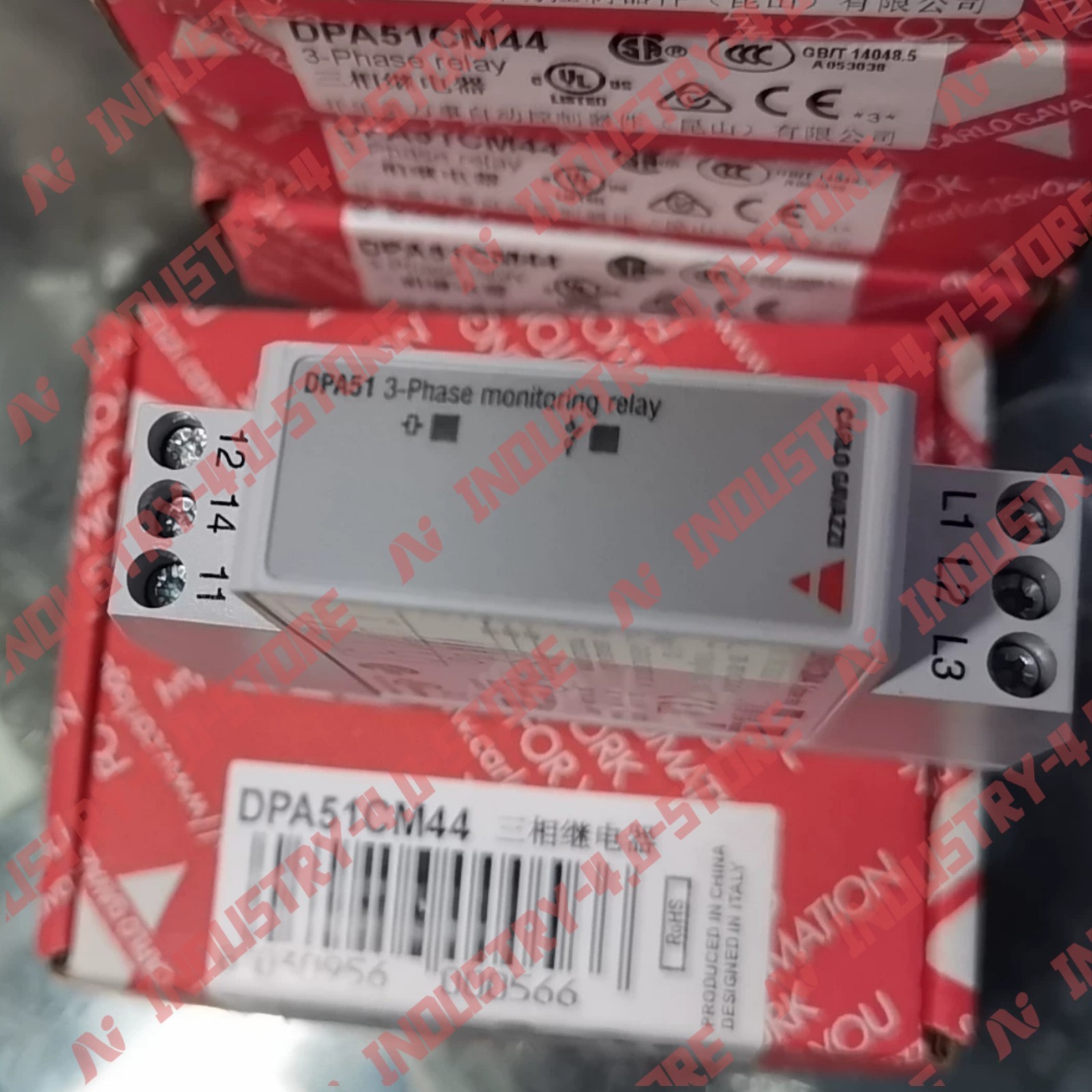 Carlo Gavazzi DPA51CM44 Three-Phase Relay#1pcs new in box
