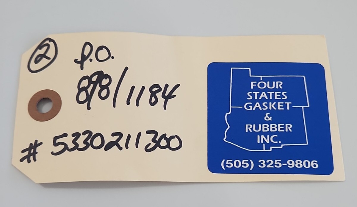 *SURPLUS* [2] A.P. Services Style 1515 Size 1-3/8×2-1/8×6 R/S 1-3/4×2-1/2×8 R/S