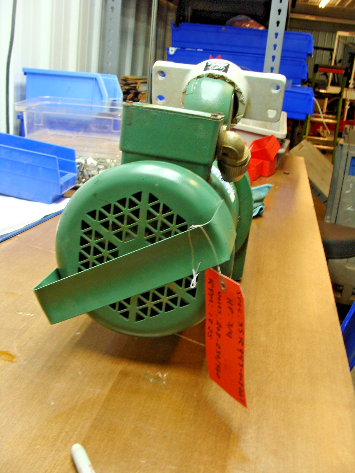 BALDOR X5P75 LIGHTNIN SPXFLOW MOTOR 3/4 HP 208-230/460 1725 RPM