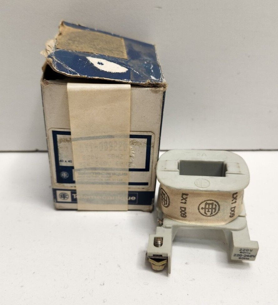 NEW OLD STOCK! TELEMECANIQUE 220-240V COIL LX1-D09220