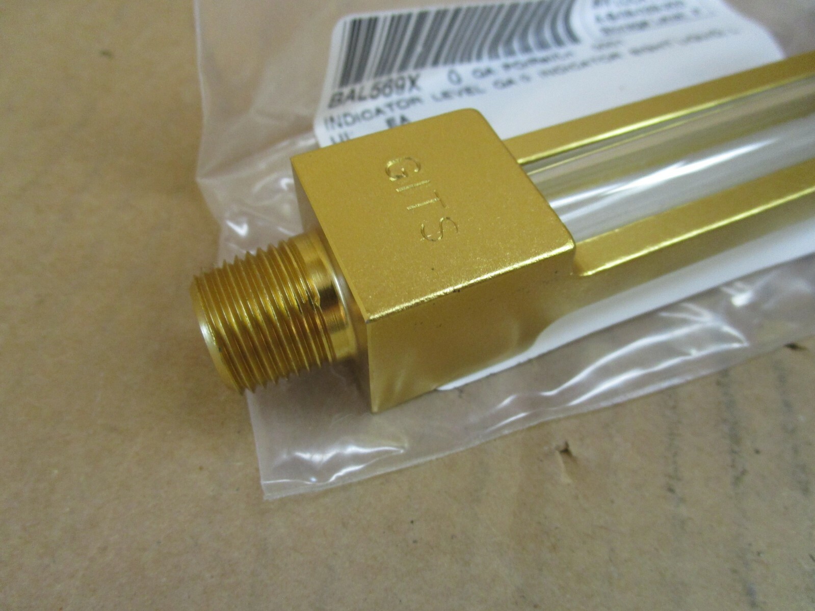 Gits Brass Liquid Sight Level Indicator Gauge BAL569X 3/8″ NPT Threaded New