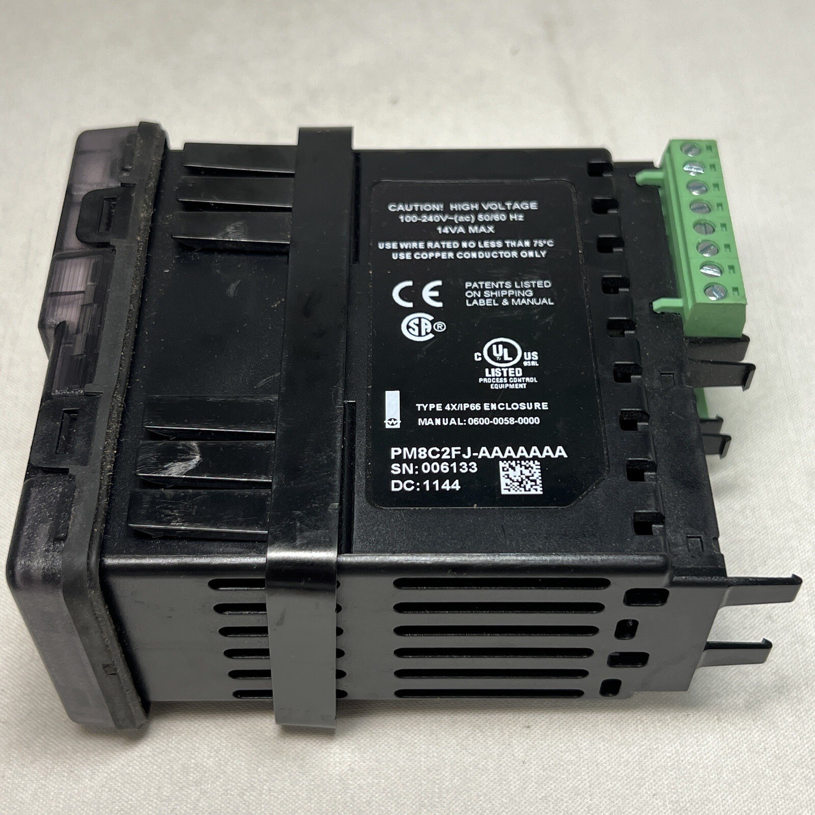 WATLOW EZ-ZONE PM8C2FJ-AAAAAAA Integrated Multi-Function PID Controller UNTESTED