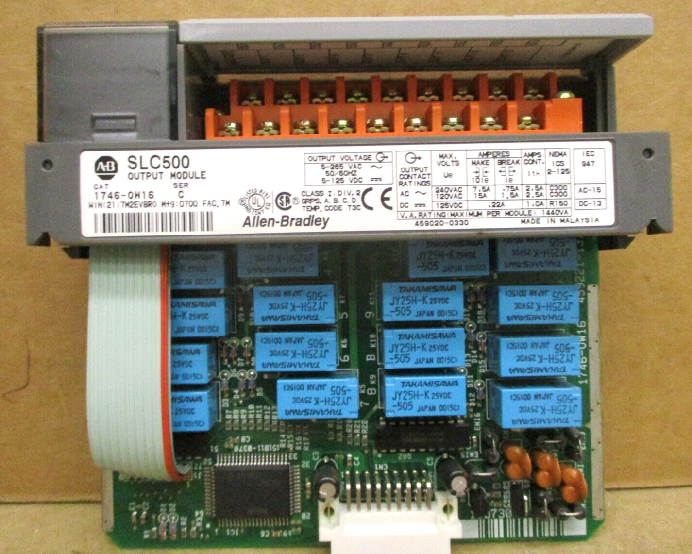 Allen-Bradley SLC 500 1746-P3 SLC 5/04 CPU 1747-L542 1747-DCM 1747-SDN 48691GN