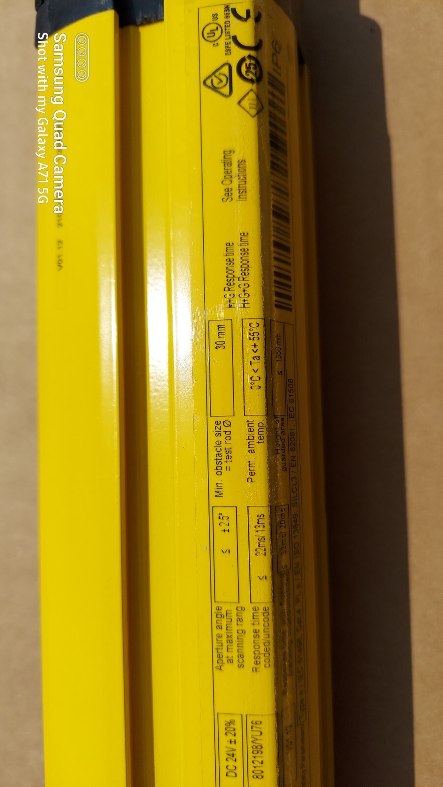 New Sick 1208888 XC40E-1303A0A0CBC0 C4000 Safety Light RECEIVER