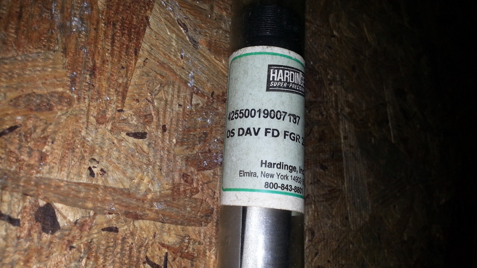 Hardinge 42550019007 Davenport Feed Finger 23/32 Round CNC Lathe Precision Part