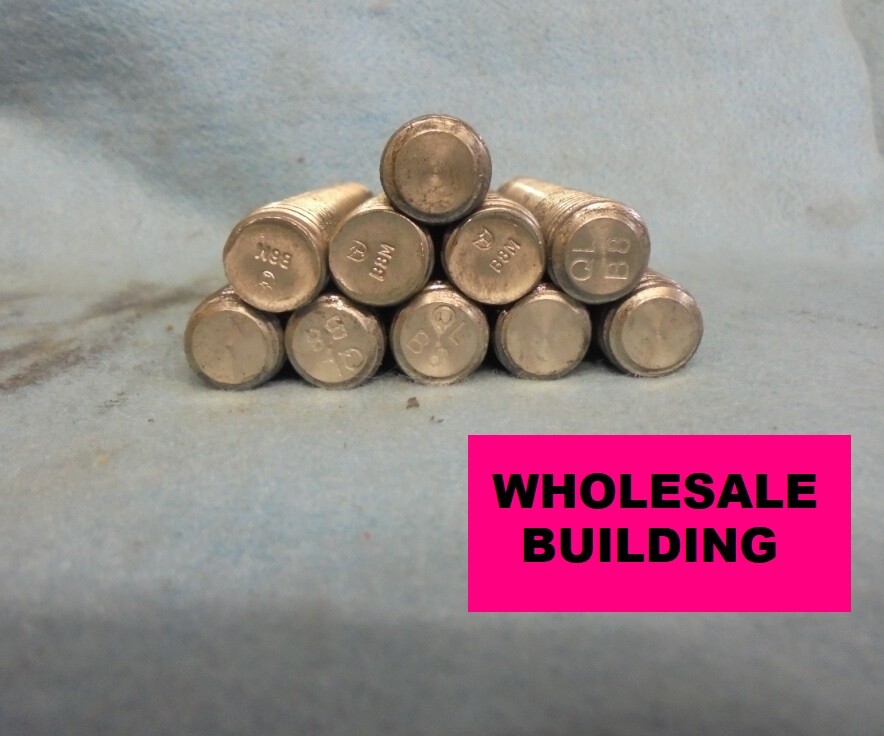 5/8″-11, 18-8 SS, RIGHT HAND, FULLY THREADED STUD, 75000PSI **LOT OF 10**