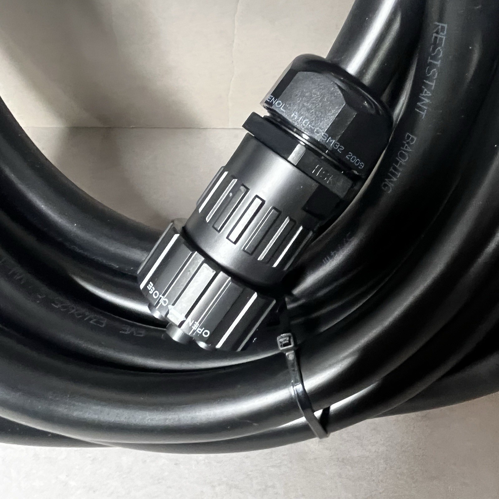 SolarEdge HD-Wave SE-EV-KIT Charging Cable, CABLE ONLY ELECTRIC VEHICLE CHARGER