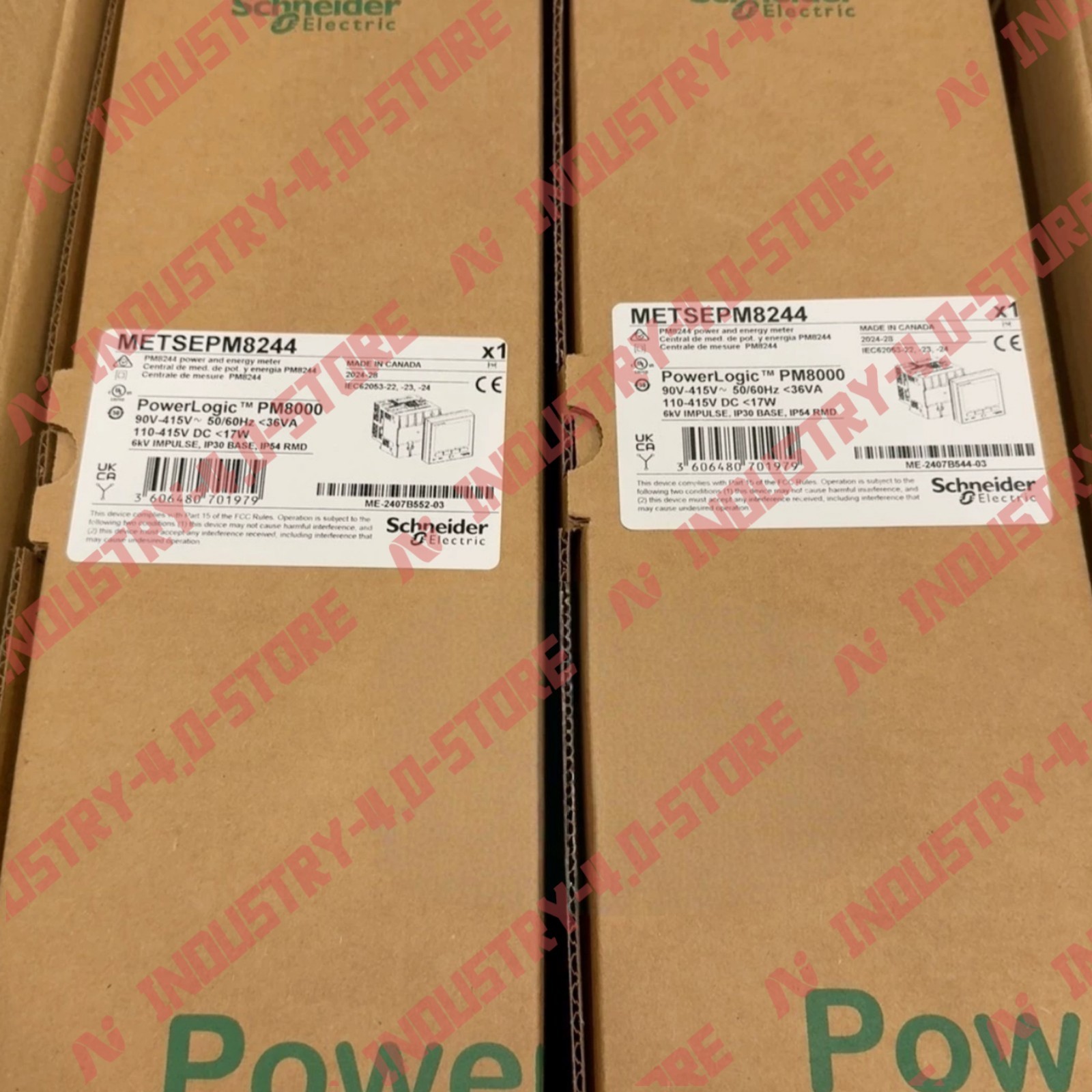 Schneider METSEPM8244 PM8244 Power Energy Monitor Meter#1pcs new in box