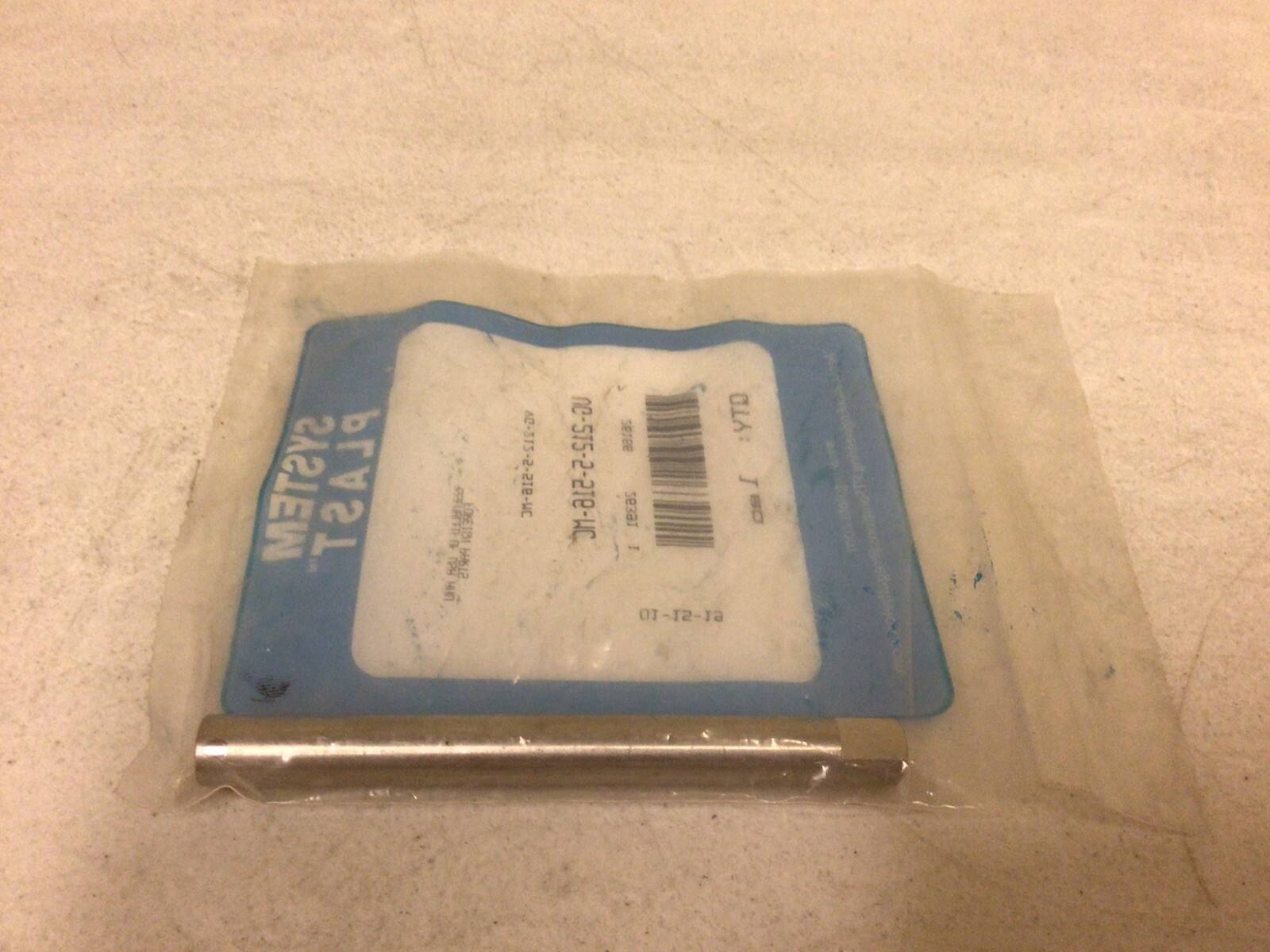 NEW, SYSTEM PLAST VG-212-5-516-MC STAINLESS STEEL ADJUSTING ROD, FREE SHIPPING