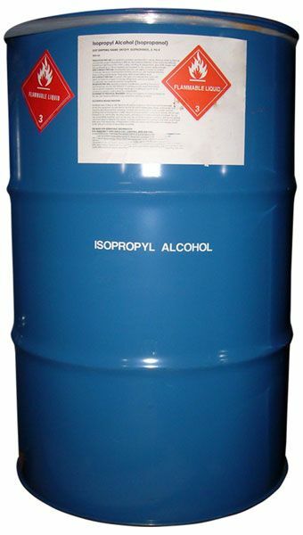 LG Chem Isopropyl Isopropanol Alcohol (IPA) Tech Grade 99%, 55 Gal Drum