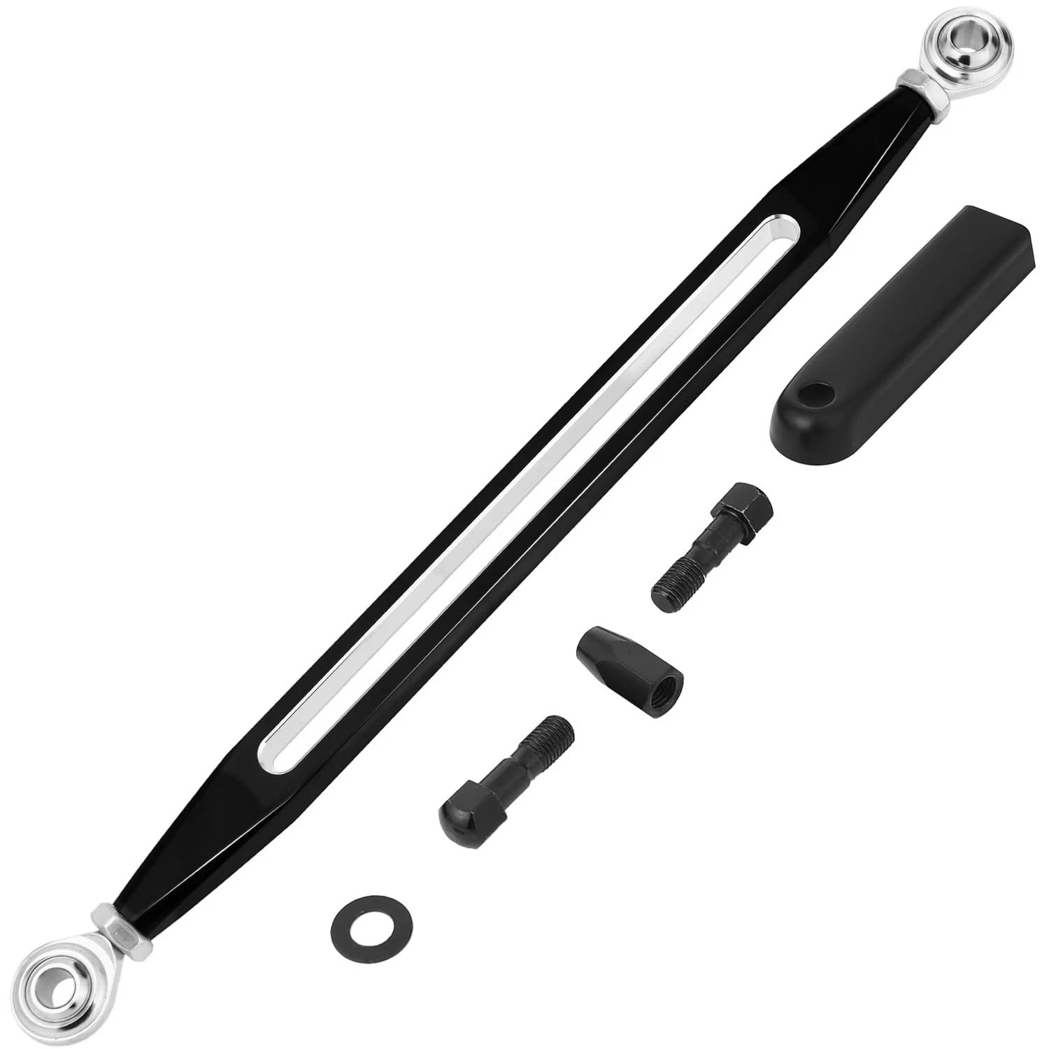 AILMOTO Black Shift Linkage, Shift Rod Compatible for Harley Davidson 1986-20…