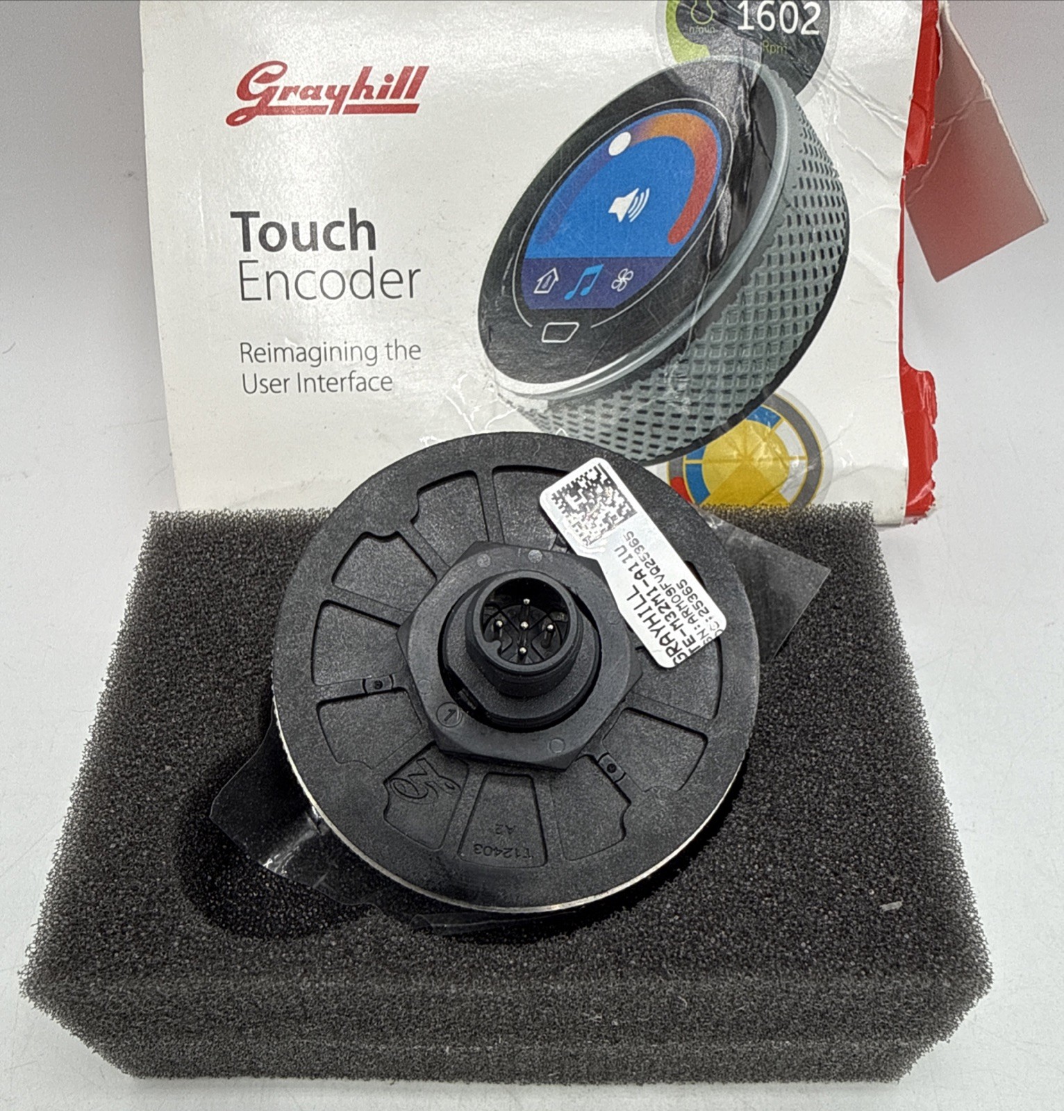 Grayhill TE-M32M1-A11U Touch Encoder – 32 position – 2.2 Diameter – Knurled …