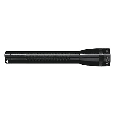 MAG-LITE M2A01H MINI MAGLITE AA FLASHLIGHT 14 LUMENS BLACK WITH HOLSTER