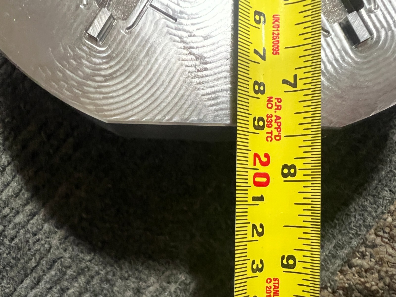Machining Plate 85076 / Coupling Heavy Duty Steel, 7-3/4″ x 7-3/8″ x 2-3/4″