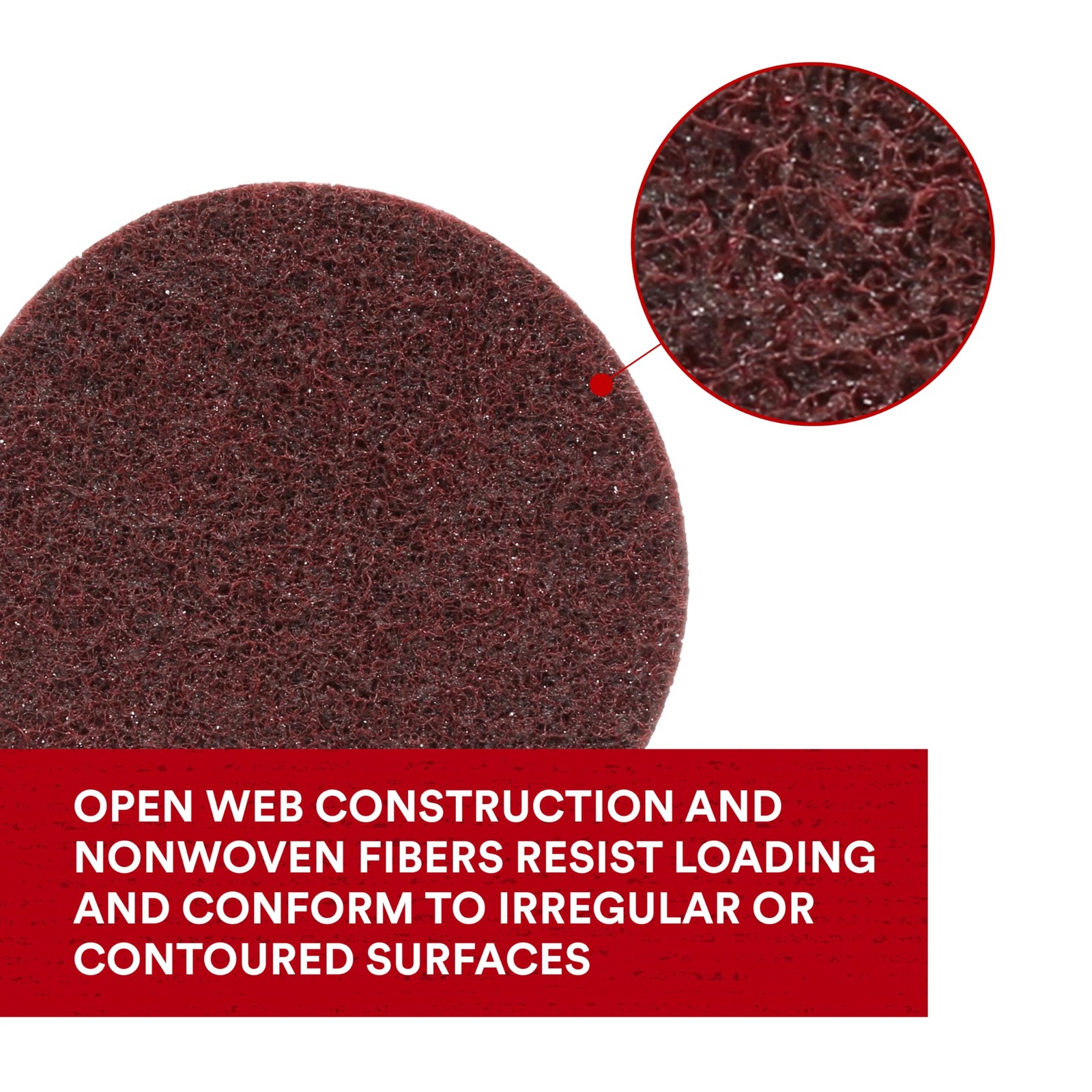 3M Scotch-Brite 5 in Surface Conditioning Disc NH A CRS,Hook & Loop,50/case