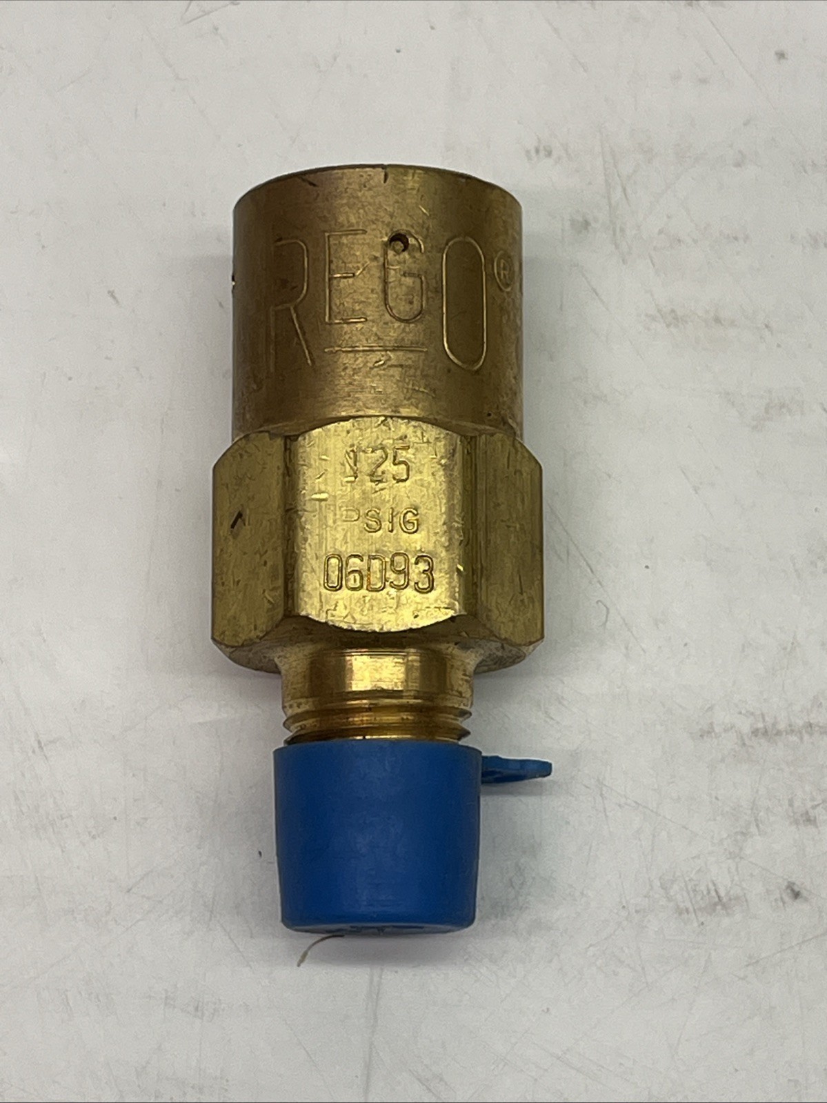 (5x) Rego Brass Pressure Relief Valve B-9422NE 125 PSIG | NEW read desc