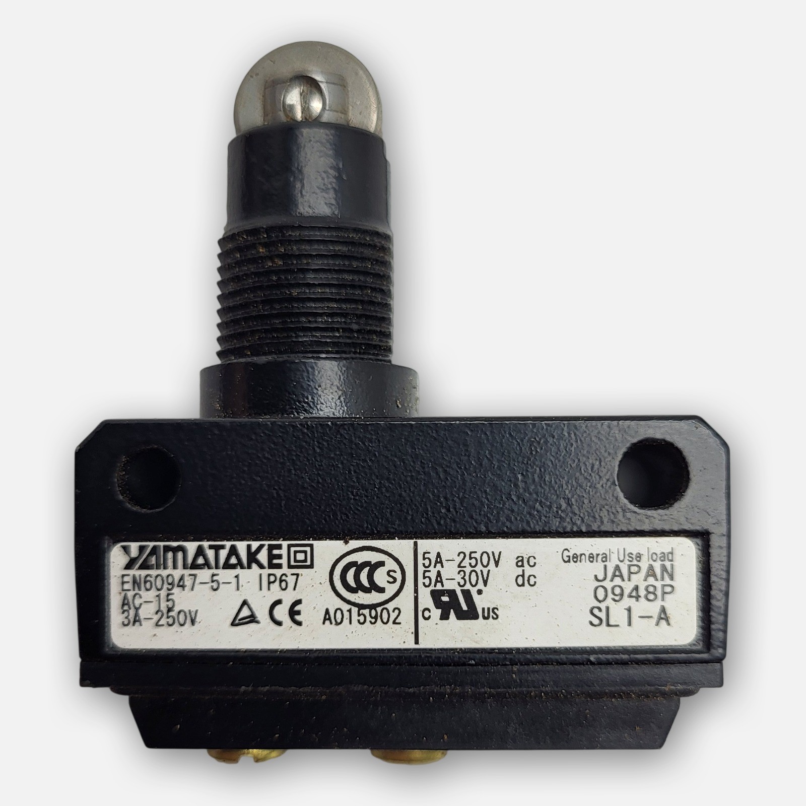 NEW YAMATAKE EN60947-5-1 LIMIT SWITCH 30A, 15AC, 250V