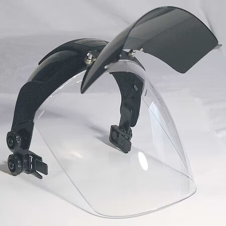 Sellstrom Faceshield Flip-Up IR Window & Hard Hat Slot Adaptor 9″ H x 12.125″ L