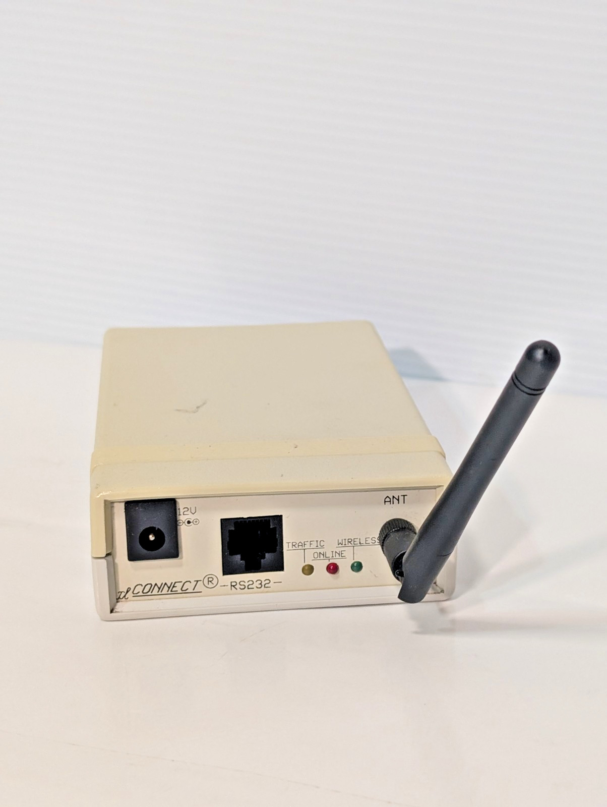 RS232 Serial Port 12V DC Input Wireless LAN Receiver, Pre-Owned, As Shown, VTG