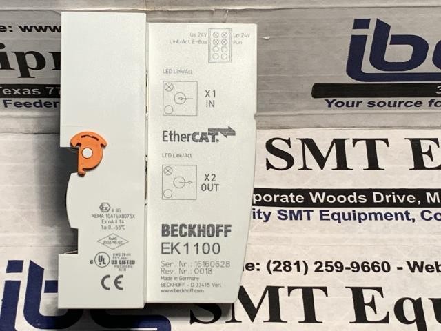 Beckhoff EtherCAT Ethernet Module – EK1100 w/Warranty