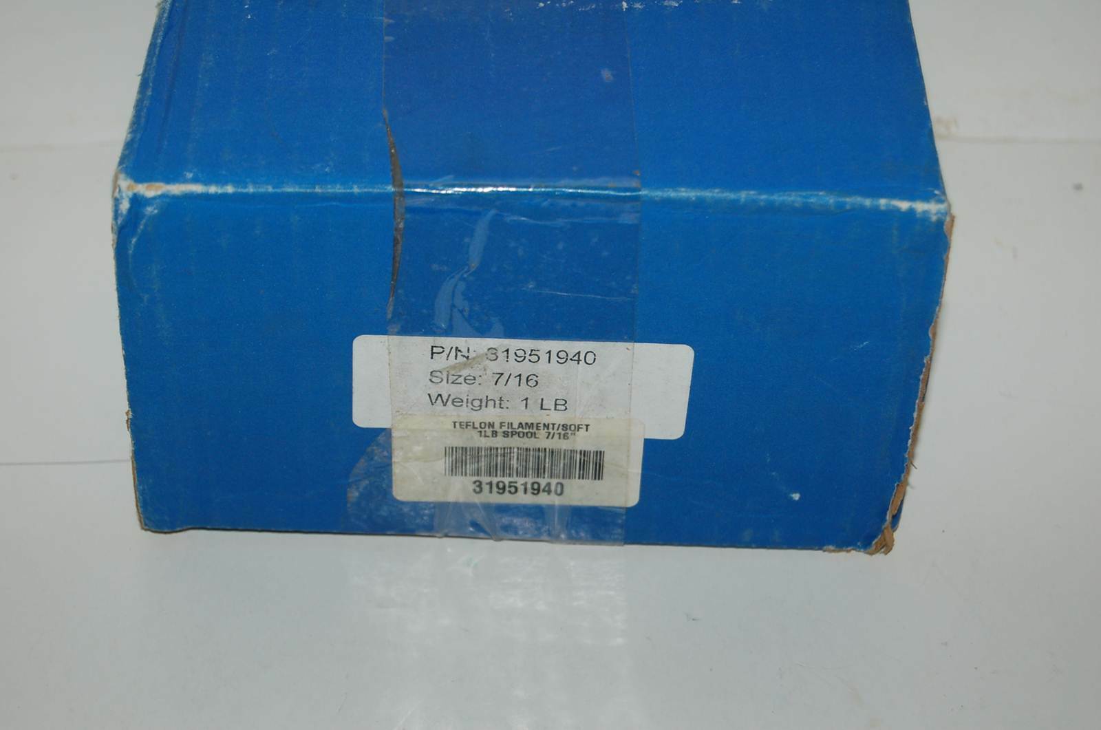 31951940 Teflon Soft Filament Compression Packing -450F-500F 100psi 7/16″ x 7ft