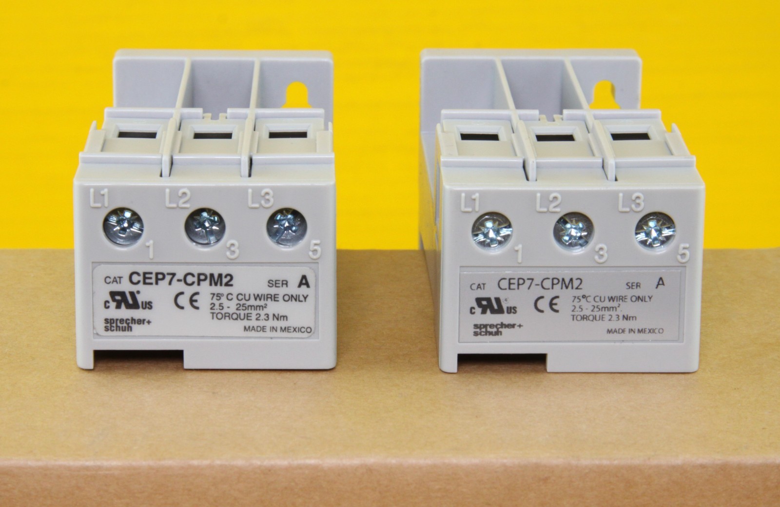 Sprecher + Schuh CEP7-CPM2 Panel Mount Adaptor , Din Rail (Pack of 2)