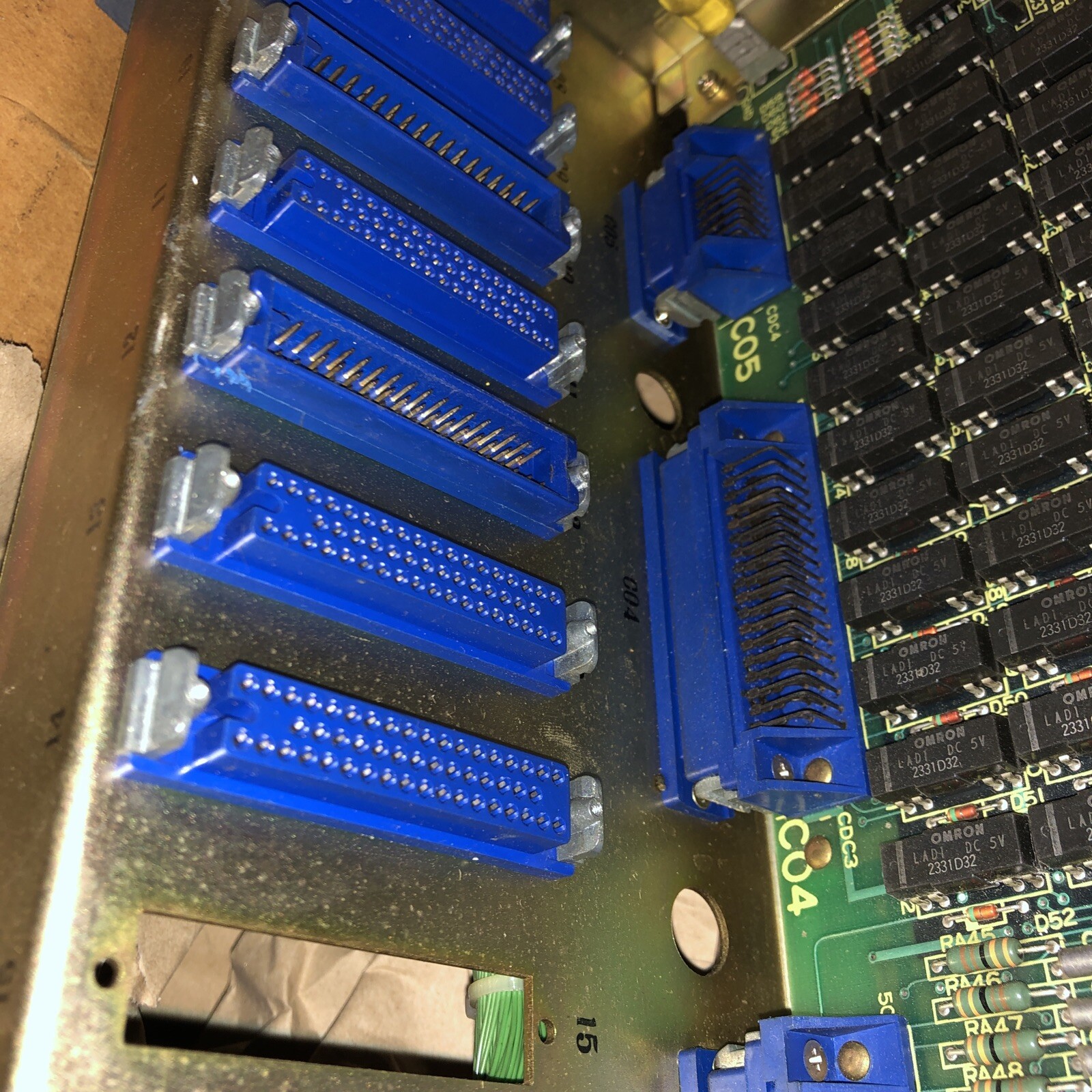 FUJITSU FANUC A02B-0050-C600,FANUC A20B-0007-0040/04A TERMINAL UNIT,AO