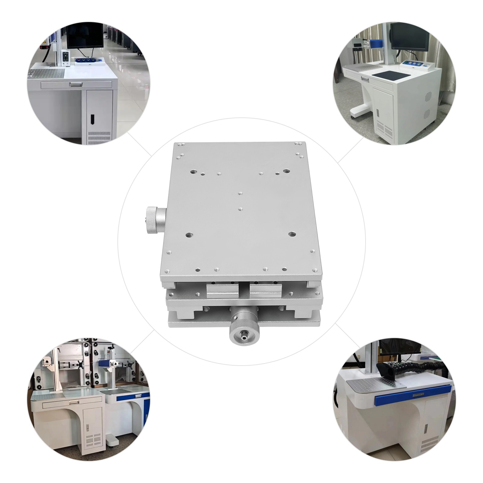2-Axis Laser Marking Machine Positioning Moving Work Table Workbench XY Axis