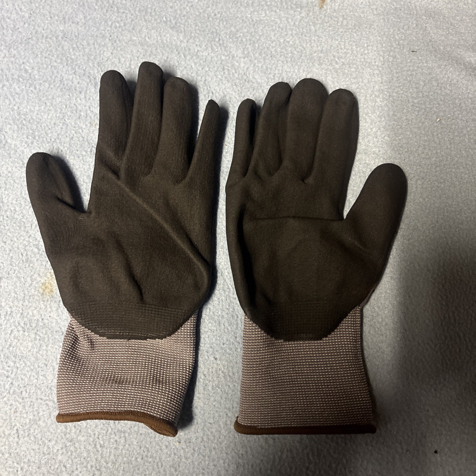 12 Pair of 500NFT 08M Tsunami Grip, Nitrile Palm Dipped Work Gloves,SHIPS FREE