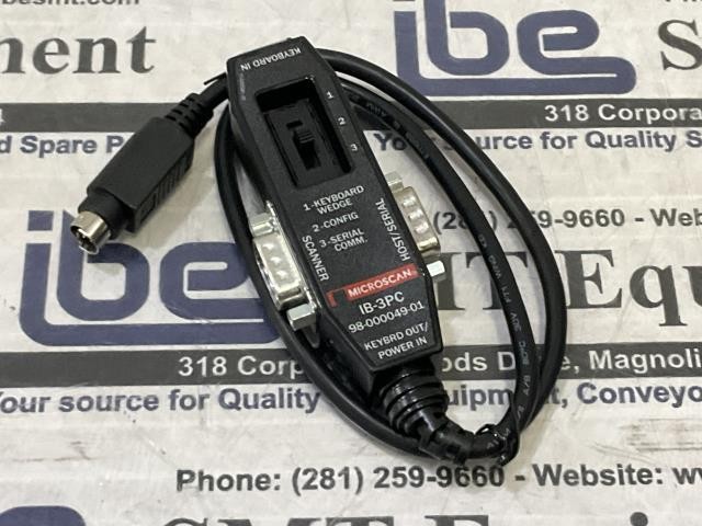 NEW Microscan Scanner Interface – IB-3PC – FIS-0001-0030G w/Warranty
