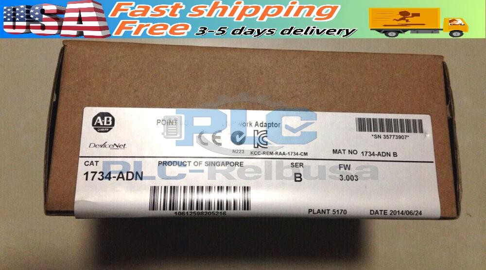 1PC NEW Allen-Bradley 1734-ADN POINT I/O DeviceNet Network Adaptor