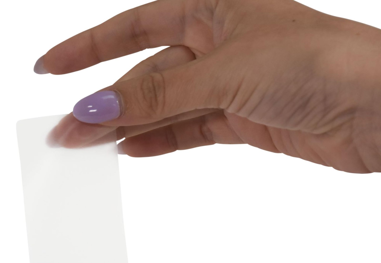 School Smart Vinyl Label Protectors, Round Corner Rectangle, 1-1/2 x 4 in, Clear