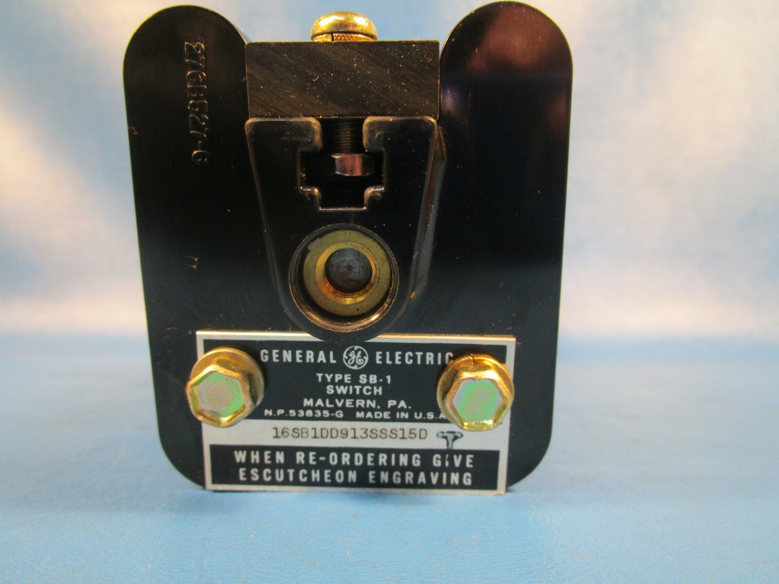 GE, General Electric, SB1 DD913SSS15D, SB1, Control Switch 16SB1DD913SSS15D