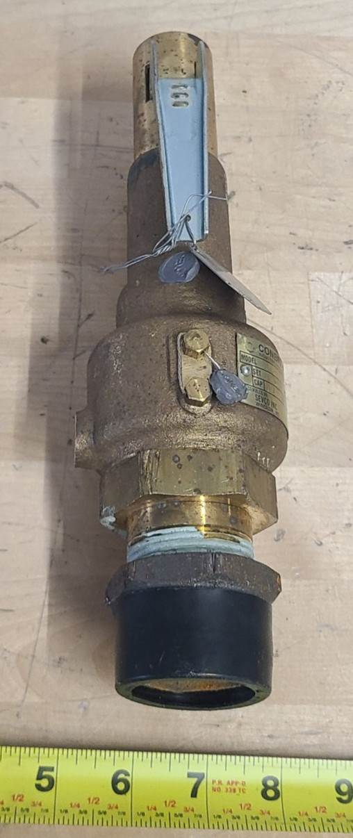 APOLLO CONBRACO 19-MFFL-60 SAFETY RELIEF VALVE 1-1/4″ 60 PSIG