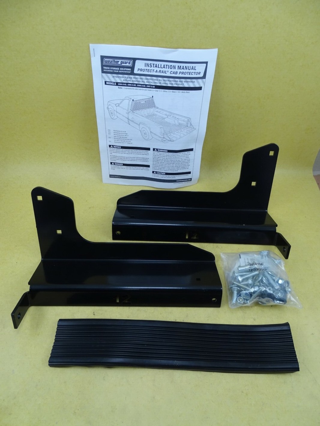 Weather Guard Protect-O-Rail Cab Protector Dodge Mounting Base, 1912-5-01