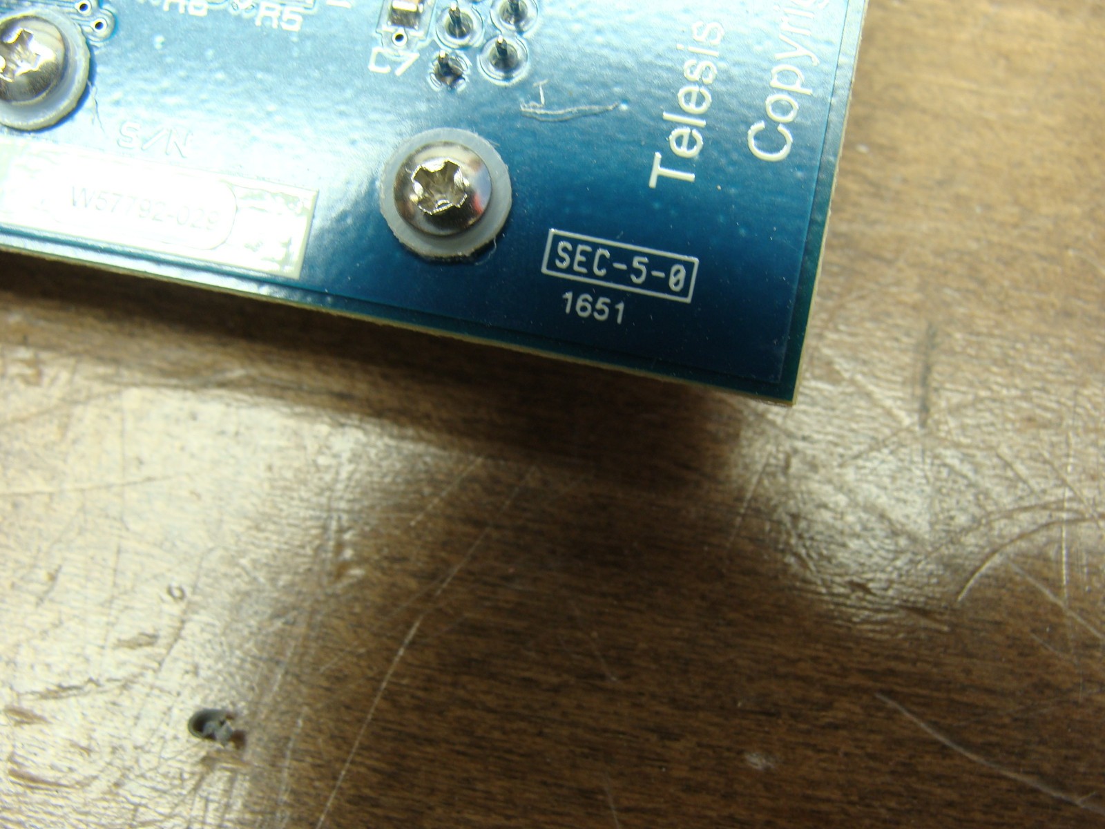 TELESIS PLC INPUT/OUTPUT MODULE 53423 FOR TELESIS LASER MARKING SYSTEMS