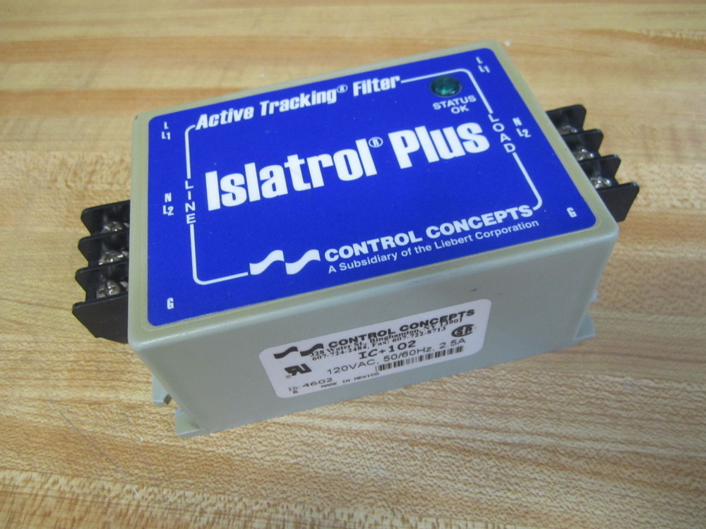 Islatrol IC+102 Power Line Filter 2 Chipped Corners