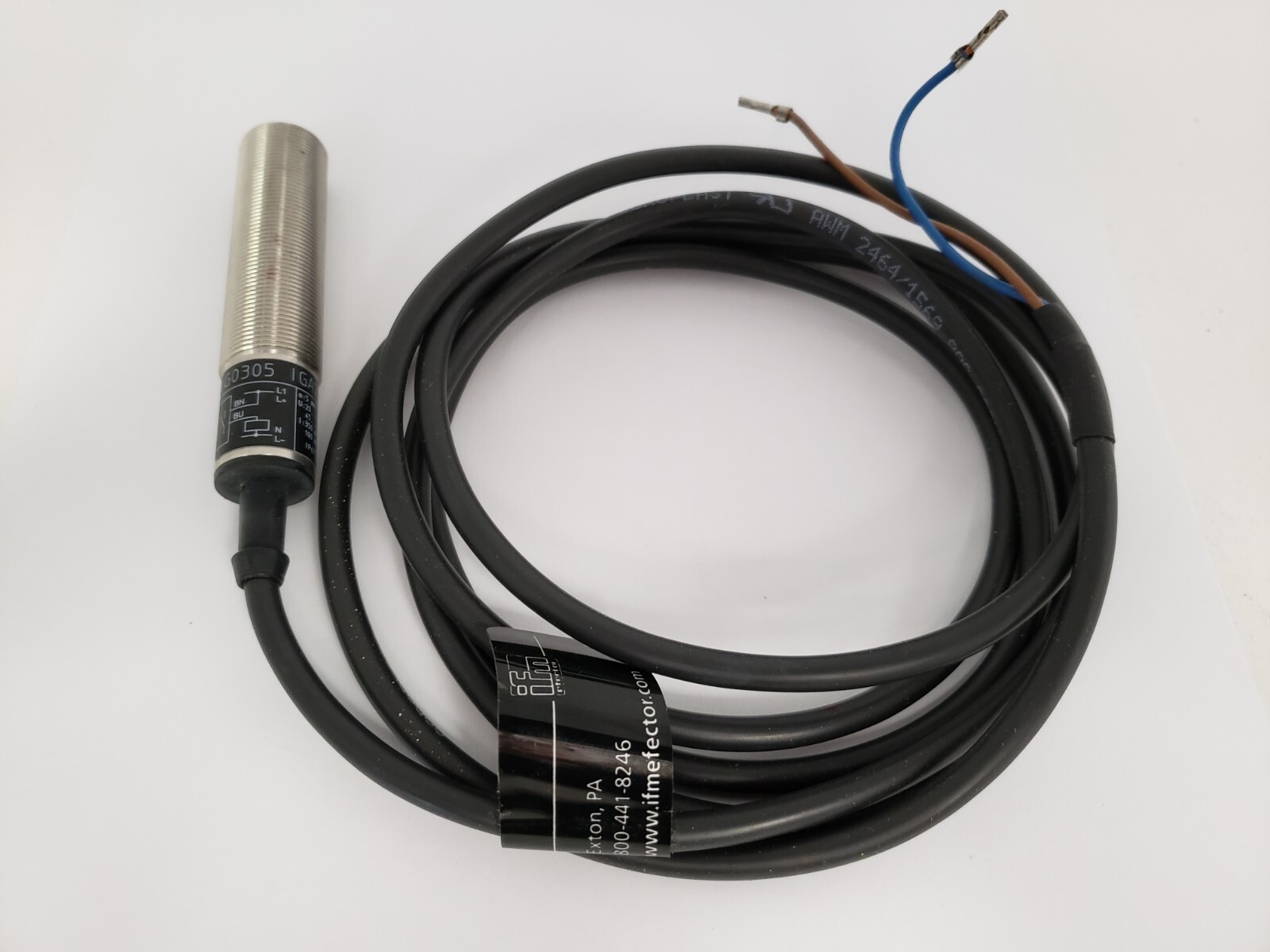 EFECTOR IFM IGA2005ABOA PROXIMITY SENSOR 2 WIRE 20-250V AC/DC (IG0305)