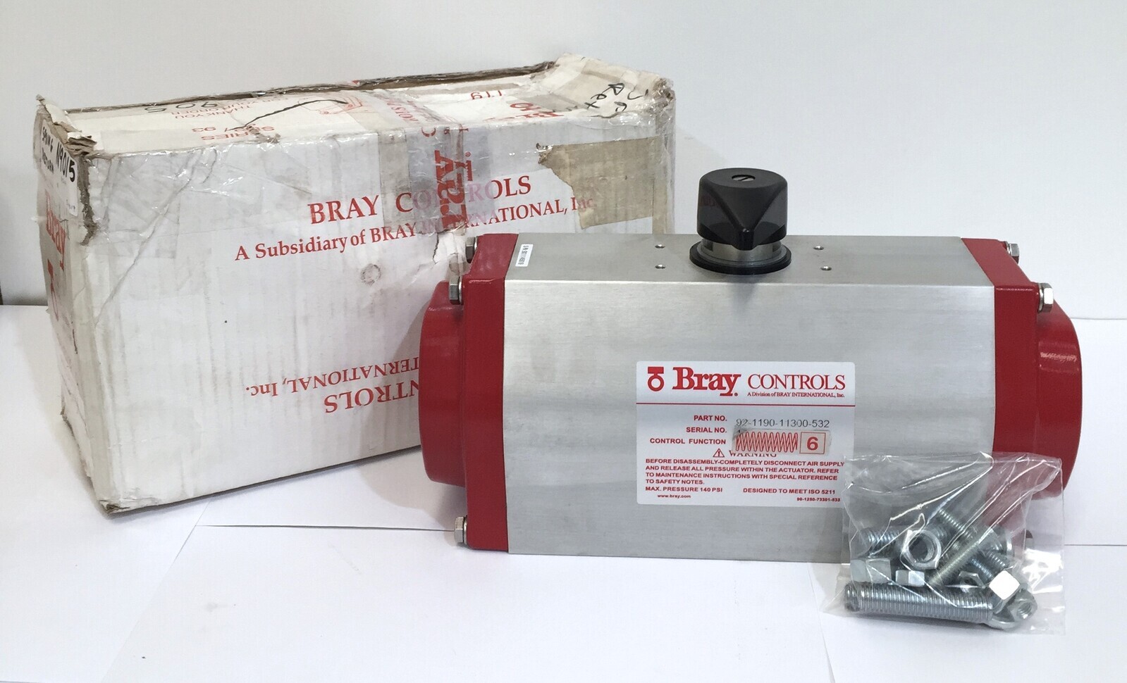 Bray Controls 92–1190-11300-532 Actuator Spring Return Series 92